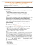 Complete Test Bank Ebersole and Hess’ Gerontological Nursing and Healthy Aging 5th Edition Touhy Questions & Answers with rationales (Chapter 1-28)