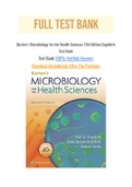 Burton’s Microbiology for the Health Sciences 11th Edition Engelkirk Test Bank  With Question and Answer, From Chapter 1 to 21