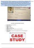 I HUMAN CASE WEEK 7: 49 YEAR OLD FEMALE, REASON FOR ENCOUNTER : INTERMITTENT SQUEEZING CHEST PAIN (CLASS 6512) Real Case Study FOR WEEK 7| Already Passed And Scored  100 %