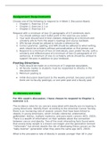 NR 503 Week 1 Discussion Exercise and Discussion Questions from Curley Textbook Chapter 1 Exercise 