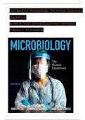 TEST BANK For Microbiology: The Human Experience 2nd Edition By Foster; Aliabadi; Slonczewski, Verified Chapters 1 - 27, Complete Newest Version