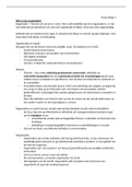 Samenvatting hoorcollege 1 t/m 13 Organization and Power Master BCO + COM   