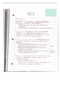 Class notes PSYC 111 (PSYC111) 