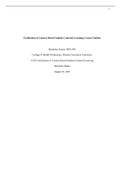 NSG C919 Facilitation of Context-Based Student-Centered Learning August 16, 2021.