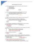 BIO 1200 / Biochem-PACOP-Exam-4-sets Latest 