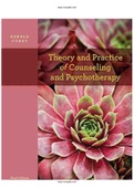 Theory And Practice Of Counseling And Psychotherapy Corey 9th Edition Test Bank