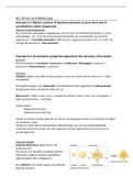 Moleculaire Biologie UU (B-B1MB05) samenvatting Campbell en college's deeltentamen 1