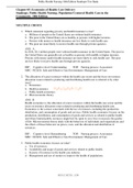 Test Bank Chapter 05 Environmental Health Stanhope Public Health Nursing Population Centered Health Care in the Community, 10th Edition.