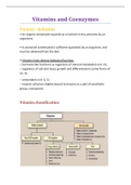 vitamins and coenzymes types