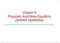 POLYPROTIC ACID-BASE EQUILIBRIA