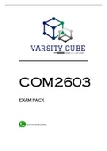 COM2603 EXAM PACK 2022