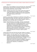 PATRICIA DOYLE V5 PC (HISTORY AND PHYSICAL EXAMS) I-HUMAN| COMPLETE SOLUTIONS 7 more in Chief Complaint Sx/Sx Characteristics • 14 more in Associated Symptoms • 1 more in HPI • 1 more in PM H • 8 more in ROS • 7 more in Chief Complaint Sx/Sx Characteristi