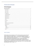 Samenvatting Onderzoeksmethoden; Statistiek en Theorie van alle 3 thema's. 