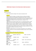 NR302 / NR 302: Week 2 Chapter 8, 9 & 10 Study Guide (Latest 2022 / 2023): Health Assessment - Chamberlain