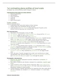 Summary of OCR Geography  space vs place 