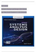 Test Bank for Systems Analysis and Design, 12th Edition Tilley (All Chapters included)