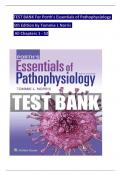 Porth's Essentials of Pathophysiology, 5th Edition TEST BANK by Norris, ISBN: 9781975107192 , All 52 Chapters Covered, Verified Latest Edition