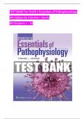 Porth's Essentials of Pathophysiology, 5th Edition TEST BANK by Norris, ISBN: 9781975107192 , All 52 Chapters Covered, Verified Latest Edition