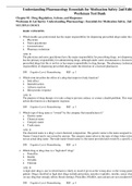 Complete Test Bank Understanding Pharmacology Essentials for Medication Safety 2nd Edition  by M. Linda Workman Questions & Answers with rationales (Chapter 1-32)