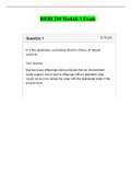 BIOD 210 Module 1, 2, 3, 4, 5, 6, 7 Exam (Latest-2022) / BIOD 210 Genetics Module 1, 2, 3, 4, 5, 6, 7 Exam: Portage Learning |Verified Q & A|