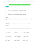 CHEM 103 Final Exam (2 Versions) & CHEM 103 Module 1, 2, 3, 4, 5, 6, 7 Exam (2 Versions of Each Exam) (Latest-2022): General Chemistry II: Portage Learning |Verified Q & A|