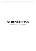 Samenvatting Boekhouden voor het hbo 2 Theorie, ISBN: 9789024427833  Accounting Services ACS