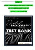 TEST BANK For Dental Radiography: Principles and Techniques 6th Edition by Joen Iannucci & Laura Jansen Howerton All 1-35 Chapters Covered ,Latest Edition ISBN 9780323695510