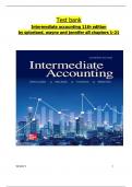 TEST BANK For Intermediate Accounting, 11th Edition by David Spiceland, Mark Nelson, Wayne Thomas, Jennifer. All Chapters 1-21