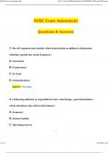 NERC Exam Assessment (2024 / 2025) Questions with Verified Answers, 100% Guarantee Pass Score