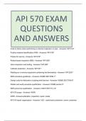 API 570 EXAM QUESTIONS AND ANSWERS