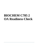 BIOCHEM C785 2 OA Readiness Check