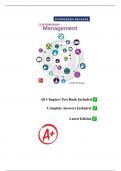 Test Bank for Contemporary Management: 2024 Release by Jennifer George | Chapter 1 to 19 Complete