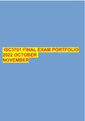 ISC3701 PORTFOLIO Assignment 4 (ANSWERS) 2023 (706369)- GUARANTEED DISTINCTION Due date 8th September 2023  2 Exam (elaborations) ISC3701 FINAL EXAM PORTFOLIO 2022 OCTOBER NOVEMBER  3 Exam (elaborations) ISC3701 portfolio OCTOBER/NOVEMBER  4 Exam (elabora