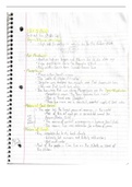 Texas State University Geo 1310 unit 3 exam notes Brian Cooper