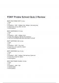 FDNY Probie School Quiz 2 Review Questions and Answers 2024/2025( A+ GRADED 100% VERIFIED).