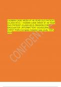 I HUMAN CASE WEEK #7 49 YEAR OLD PATIENT  (CLASS 6512) -I HUMAN CASE WEEK #7 49 YEAR  OLD PATIENT (CLASS 6512) REASON FOR  ENCOUNTER ;INTERMITTENT SQUEEZING  CHEST PAIN |Complete Detailed case study 100%  2024