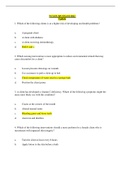 NCLEX Comprehensive Mental Health & Psychiatric Nursing And  NCLEX RN Actual Exams Q&A  Attained Grade A+ Assured Satisfaction latest 2022-2023 Update.