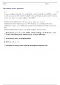 WGU D220 OA EXAM ANSWERS (This is 90% of the questions on the WGU D220 OA EXAM. Use this and you will pass! ON TEST!!) Confirmed 3/17/2024.