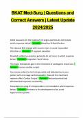 BKAT (BASIC KNOWLEDGE ASSESSMENT TOOLS) BUNDLED EXAMS:::: QUESTIONS AND CORRECT ANSWERS | LATEST UPDATE 2024/2025