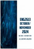 ENG2613 October/November 2024 | Due 11 October 2024