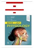 TEST BANK For Berne and Levy Physiology 8th Edition by Koeppen & Stanton, Verified Chapters 1 - 44, Complete Newest Version