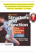 Test Bank Memmlers Structure and Function of the Human Body 12th Edition Cohen