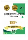 MNE3701 Assignment 5 (COMPLETE ANSWERS) Semester 2 2024 - DUE 25 October 2024; 100% TRUSTED Complete, trusted solutions and explanations. 