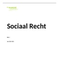 Werkboek Sociaal recht met uitwerkingen, HHS 