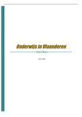 Samenvatting en documentatiemap Onderwijs in Vlaanderen 1