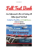 Law Enforcement in the 21st Century 4th Edition Grant Test Bank