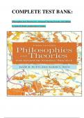 COMPLETE TEST BANK: Philosophies and Theories for Advanced Nursing Practice 3rd Edition by Janie B. Butts (Author)latest Update.