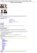 CS 6601- Arti cial Intelligence Thad Starner, Thomas Ploetz, Rohit Sridhar, Vaibhav Bhosale