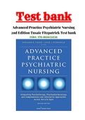 Advanced Practice Psychiatric Nursing 2nd Edition Tusaie Fitzpatrick Test bank|ISBN: 978-0826132536| 100% correct Answers With Rationals.