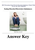 BEST Reasoning Eating Disorder/Electrolyte Imbalances Mandy White, 16 years old  2022 VERIFIED 